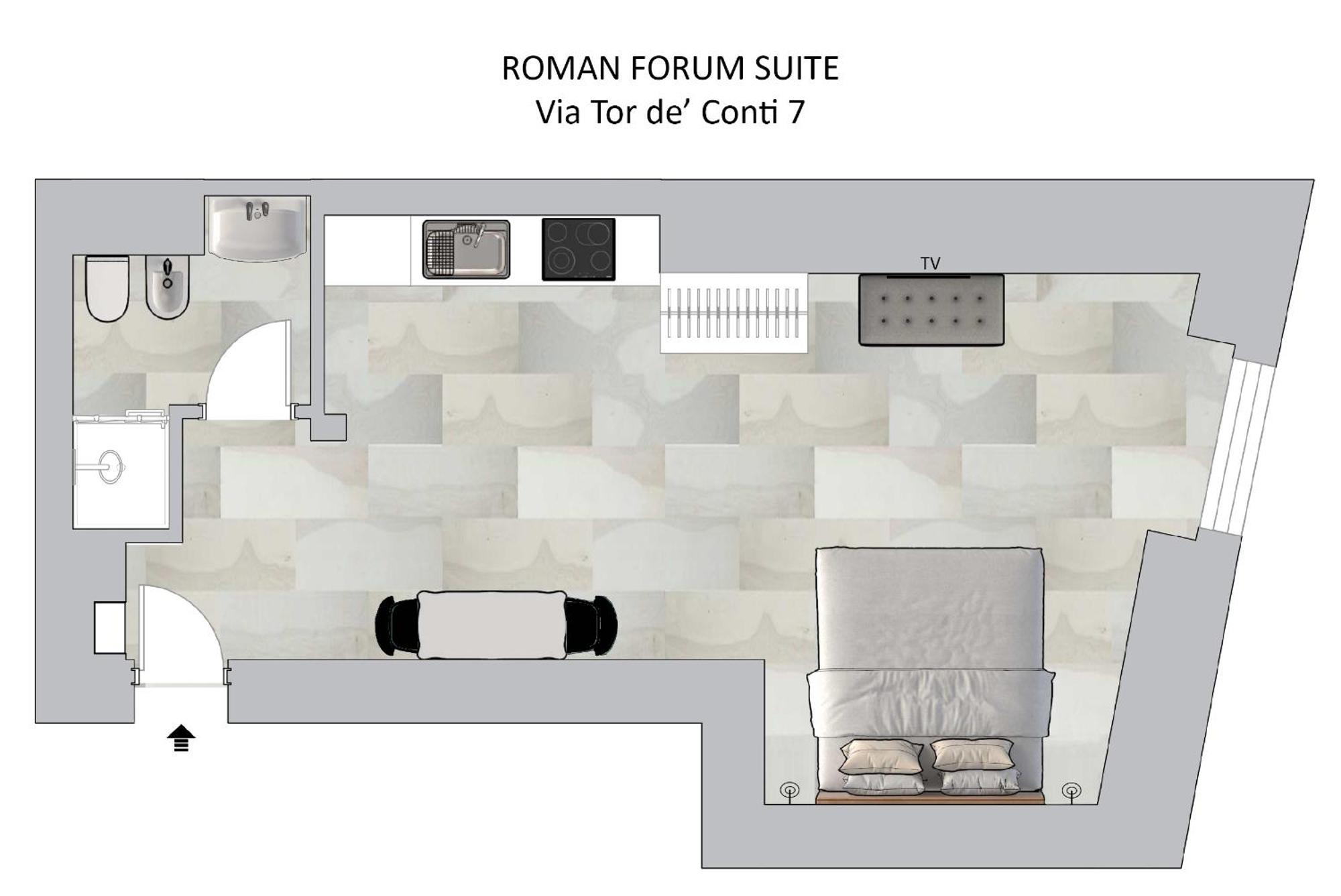 Roman Forum Suite Exterior foto